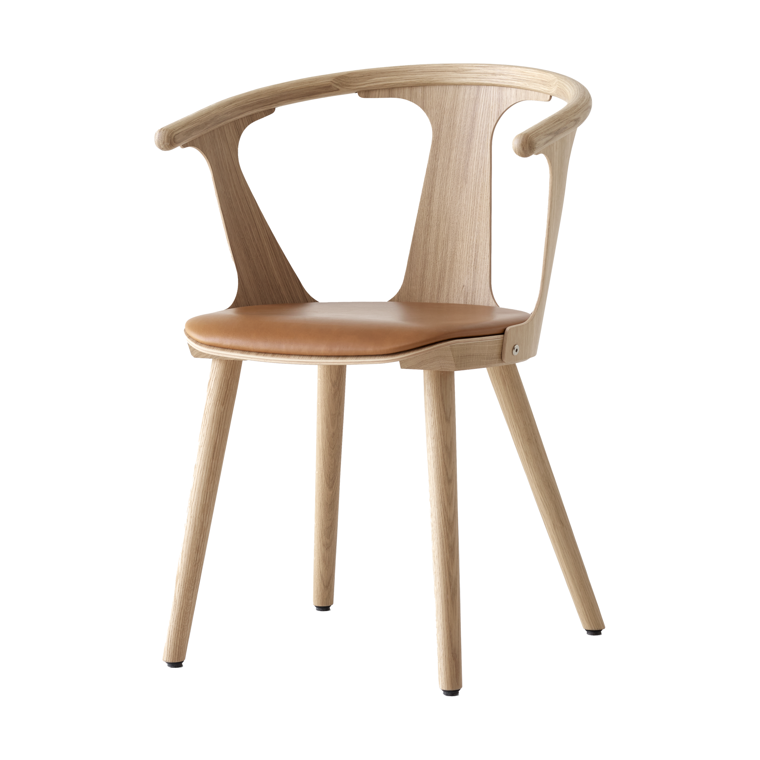 Silla In Between SK2 Roble aceitado-Noble cognac leather