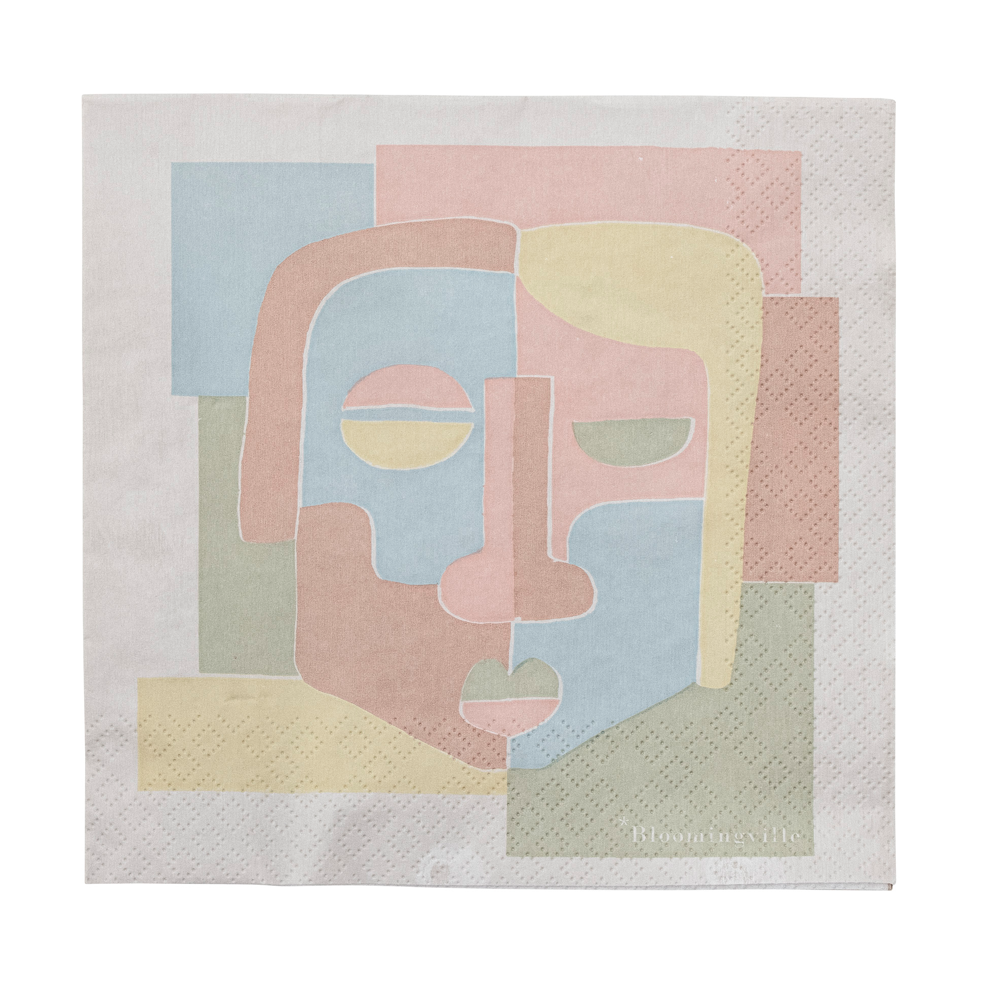 20 Servilletas Peto 33x33 cm Rose