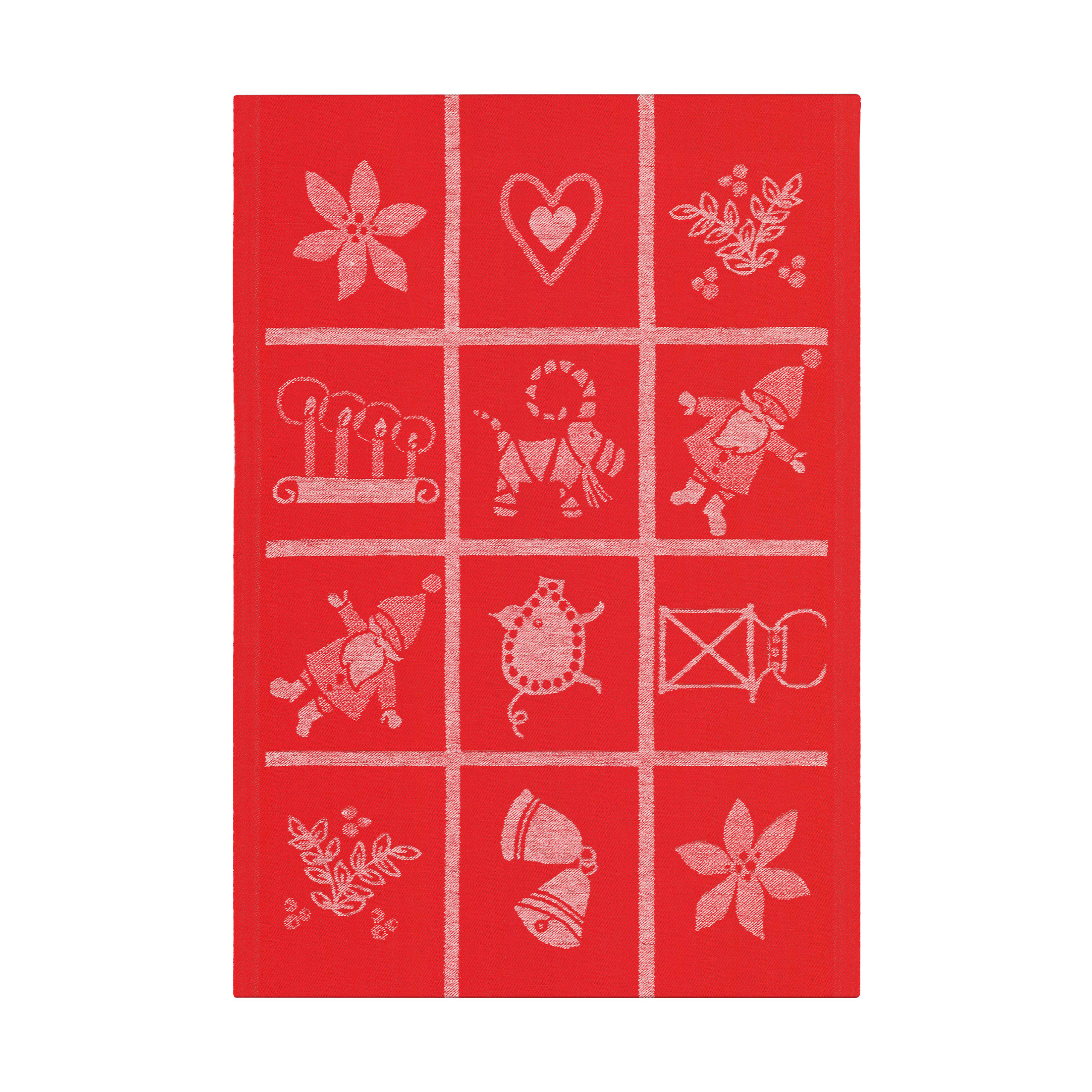 Paño de cocina Adventruta 35x50 cm Rojo