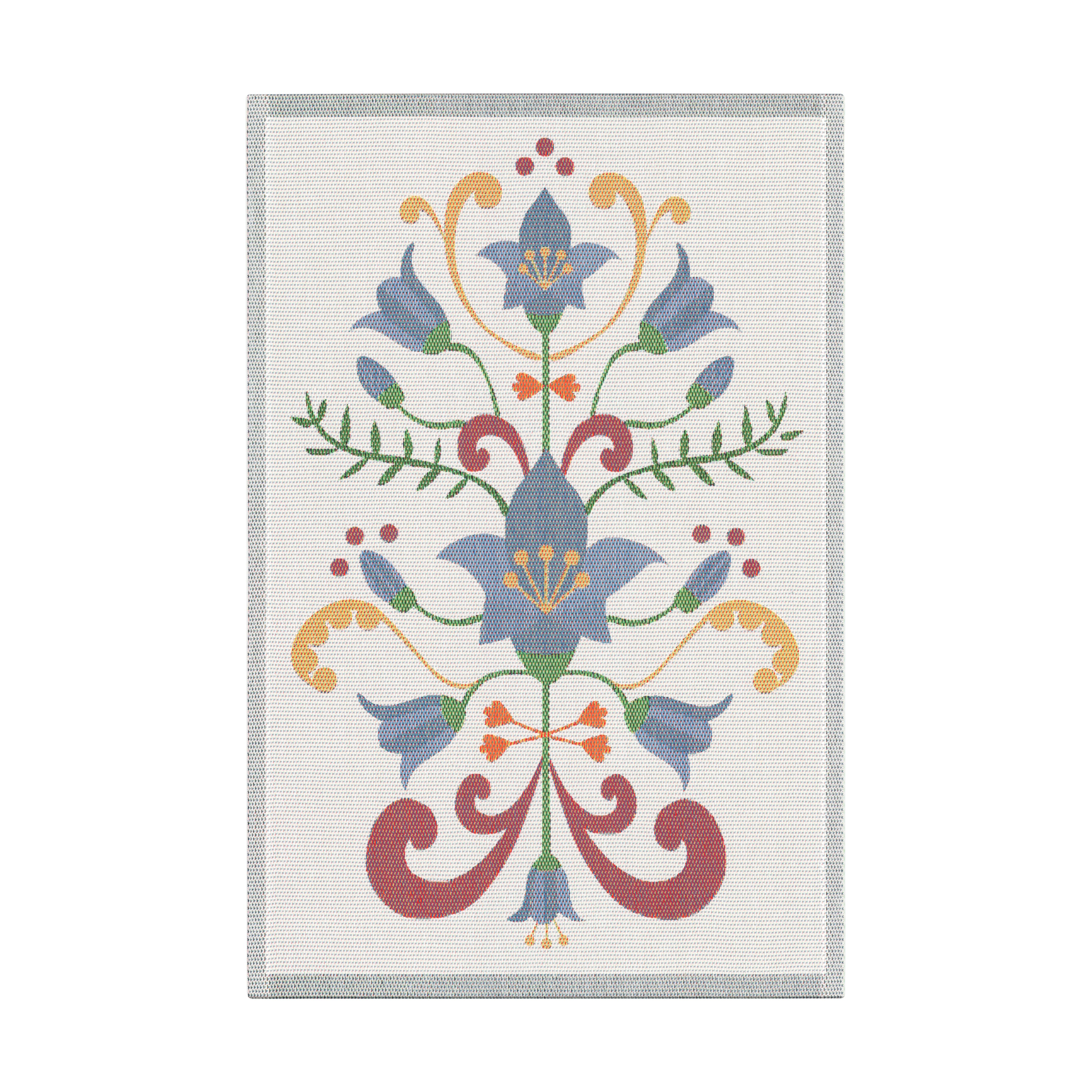 Paño de cocina Lindas blåklocka 40x60 cm Azul-gris