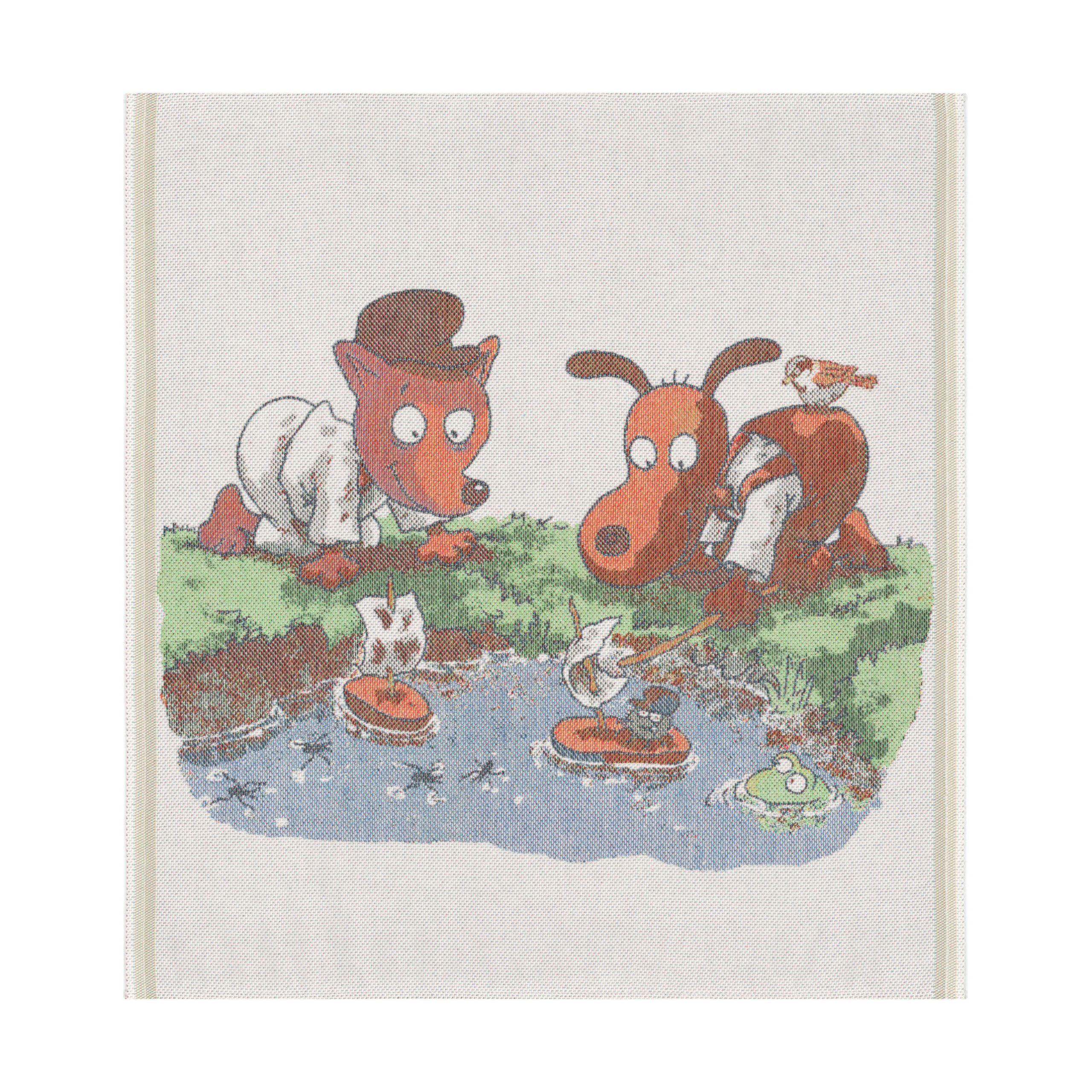 Manta infantil Barkbåtar 70x75 cm Multi