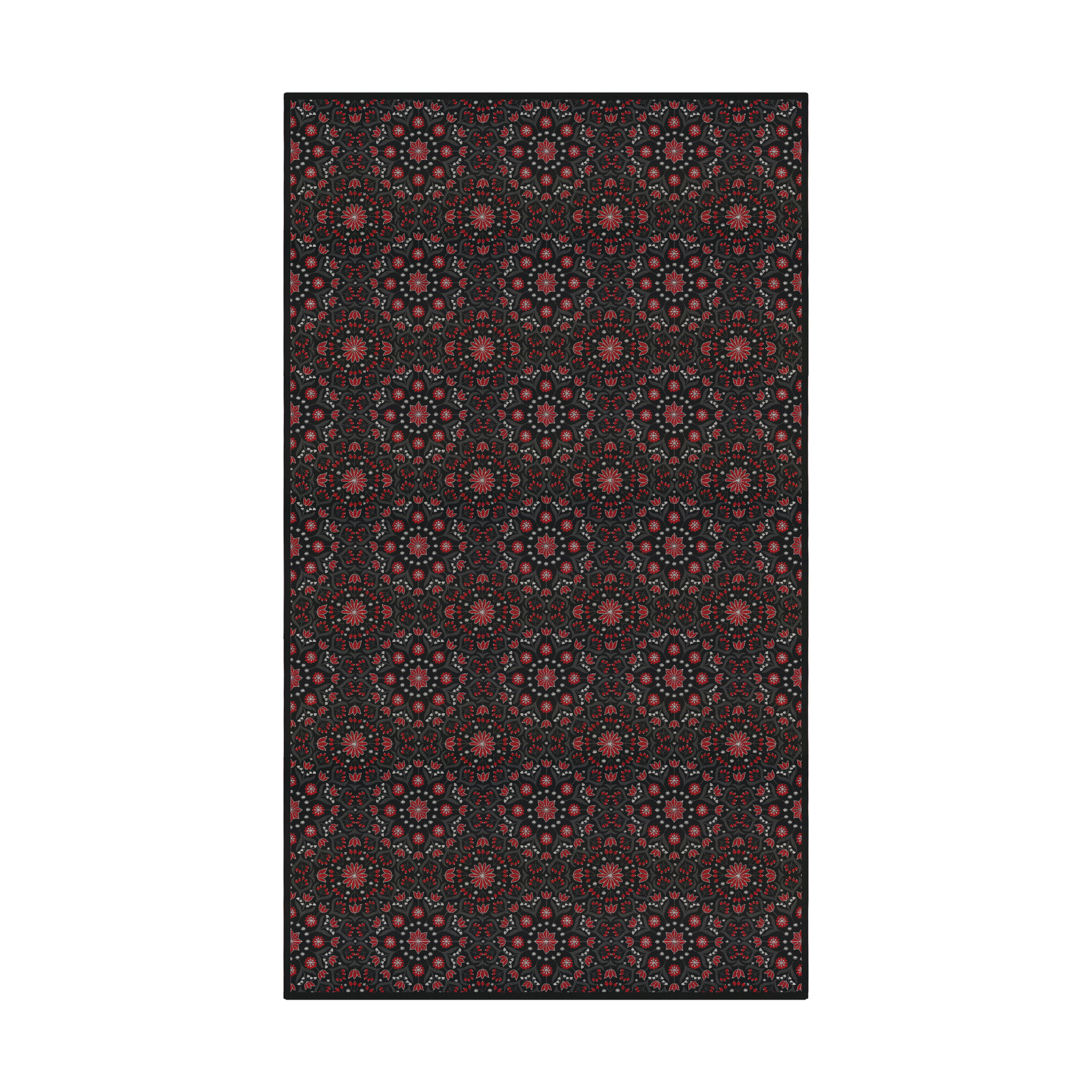 Mantel Bettys jul 145x250 cm Rojo-negro