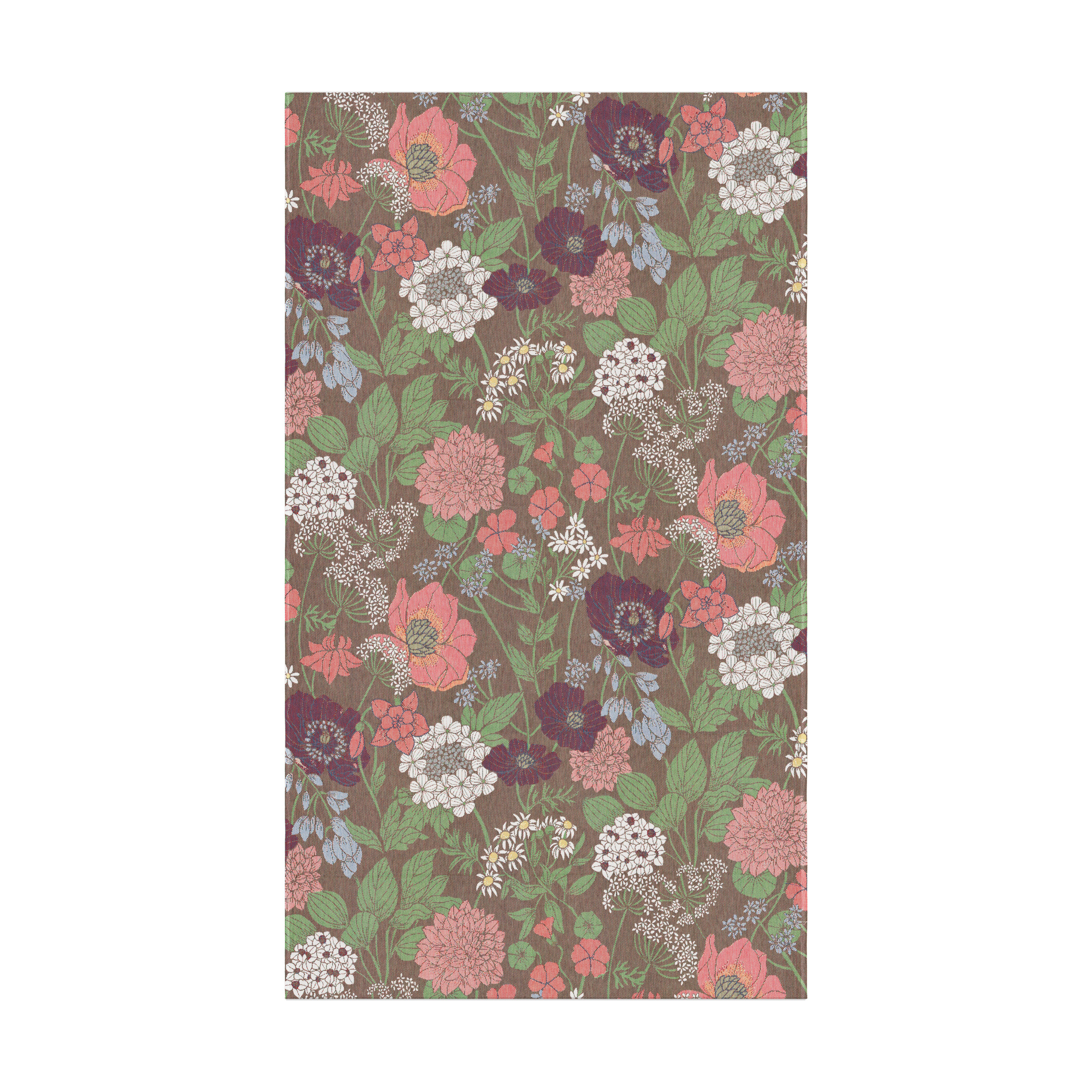 Mantel Blomsterfång 145x300 cm Multi