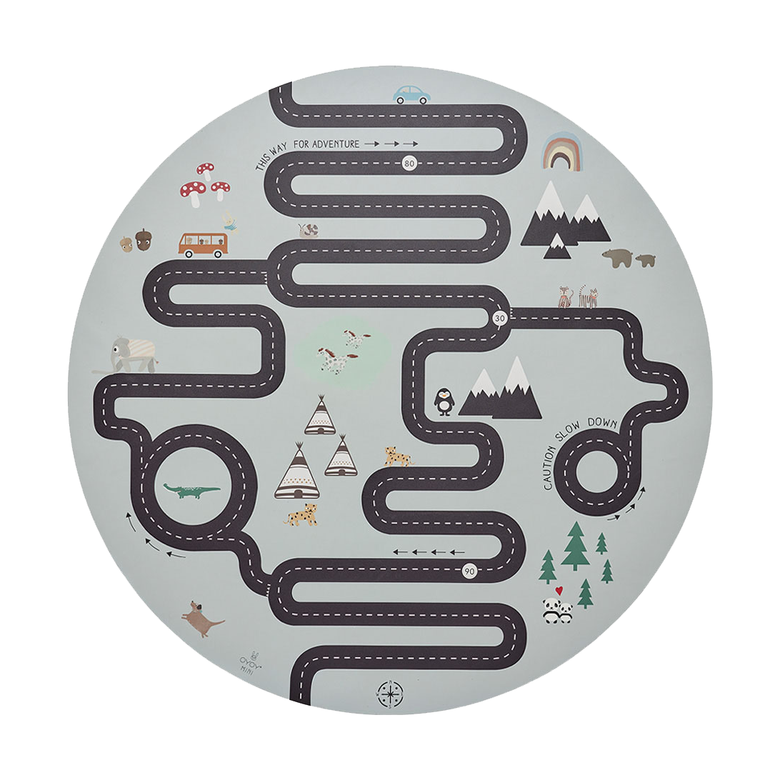 Alfombra infantil Adventure 112x112 cm Multi