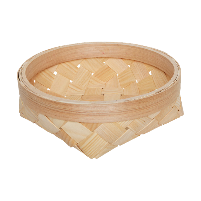 Cesta de pan Sporta 22x22 cm Natur