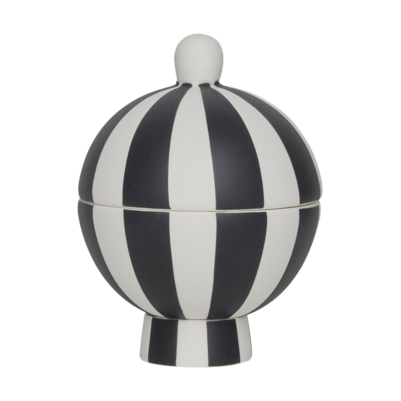 Bombonera Toppu Black-white