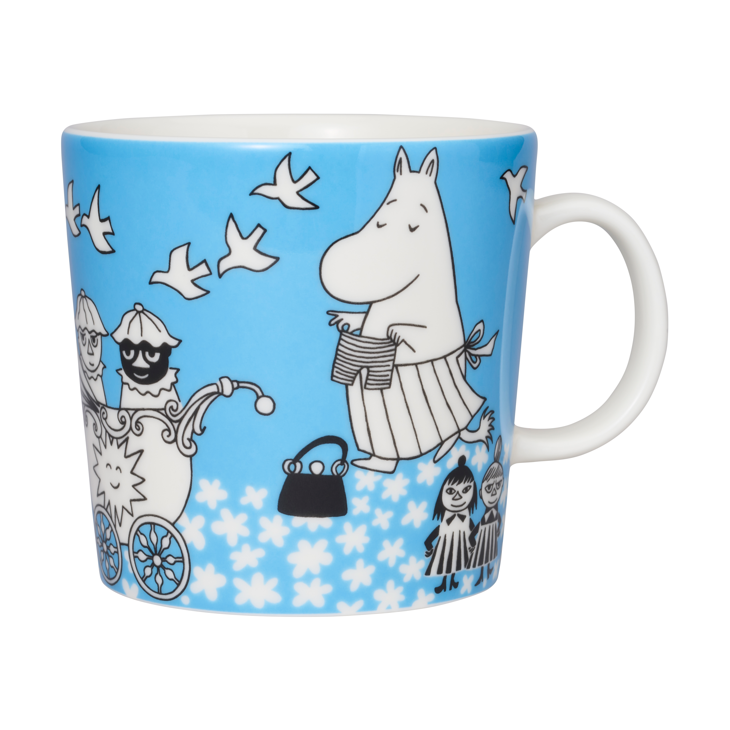 Taza Mumin Paz 40 cl Azul