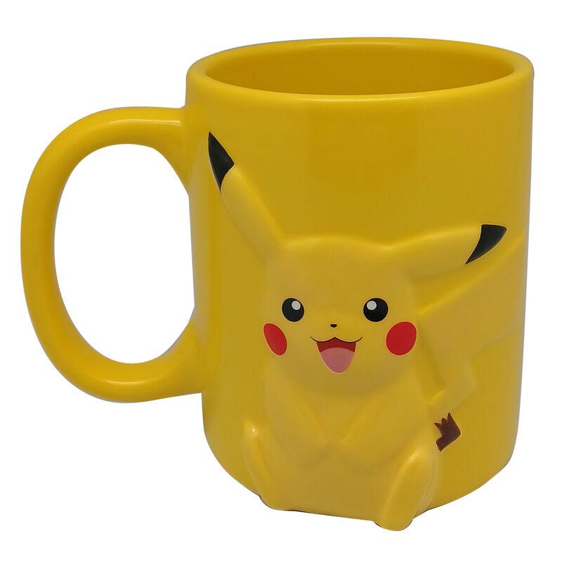KIDS LICENSING Taza 3D Pikachu Pokemon Cerámica 325ml