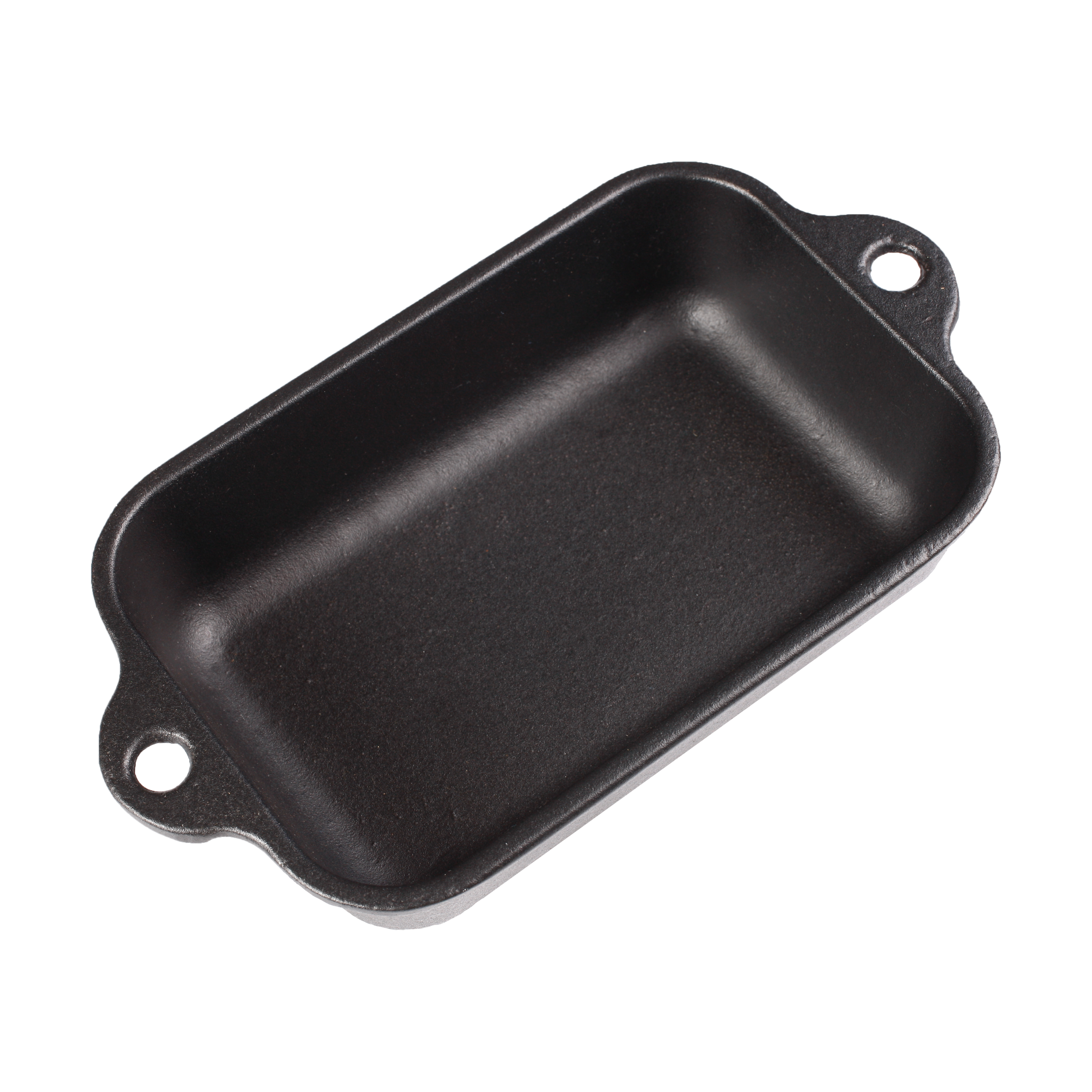 Molde para horno Victoria esmaltado de hierro fundido 12x18 cm Negro