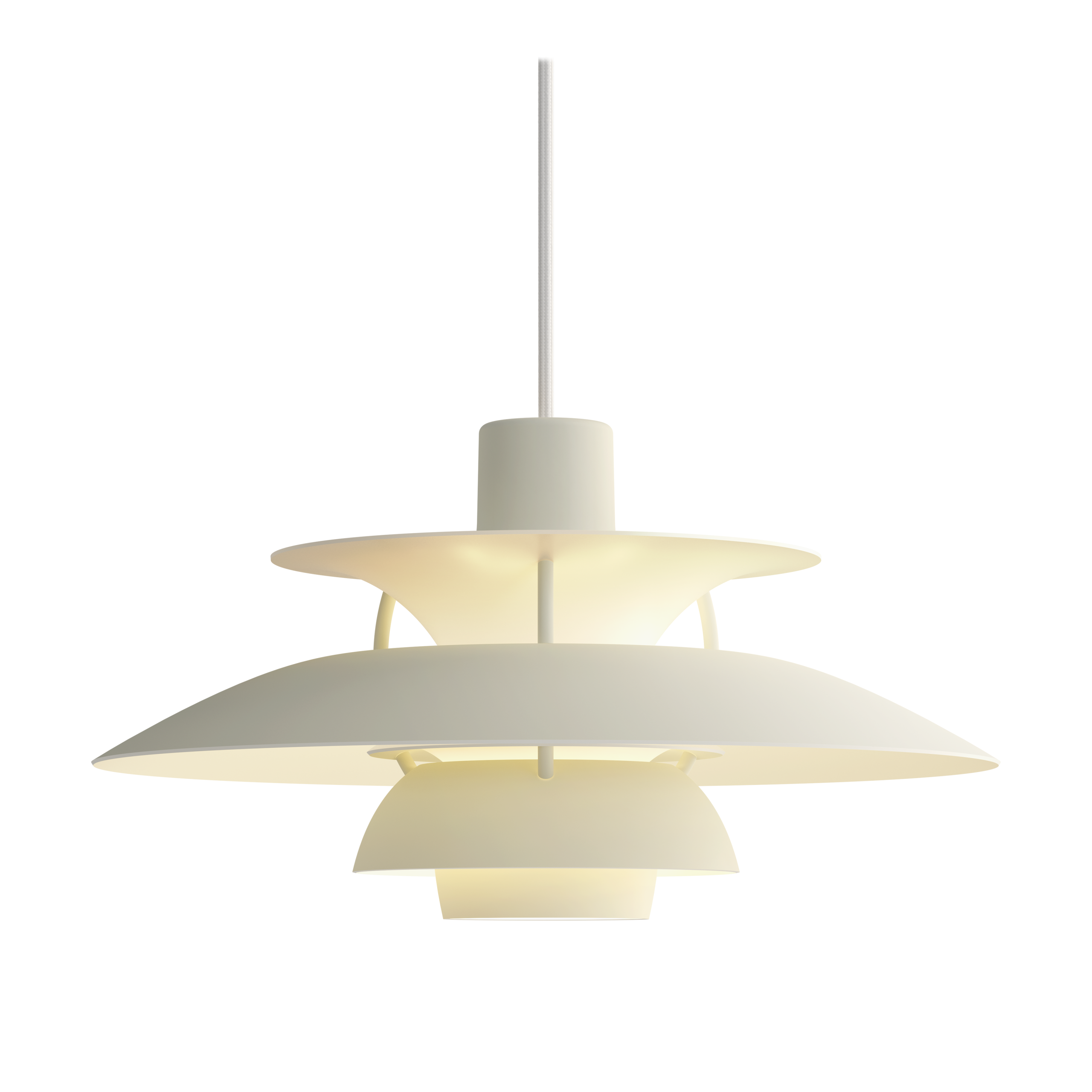 Lámpara colgante PH 5 MINI monocromo Pale pewter