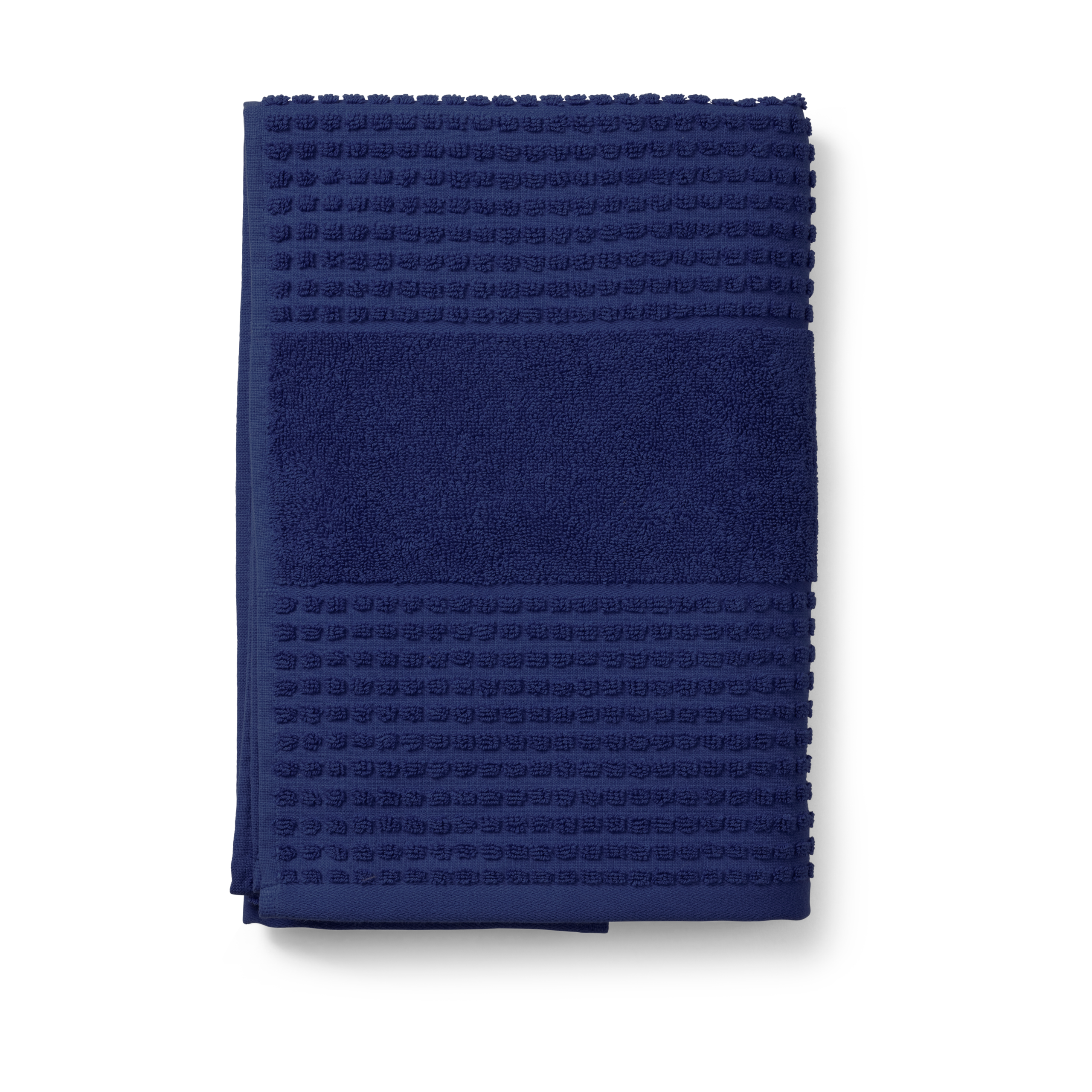 Toalla Check 70x140 cm Azul marino