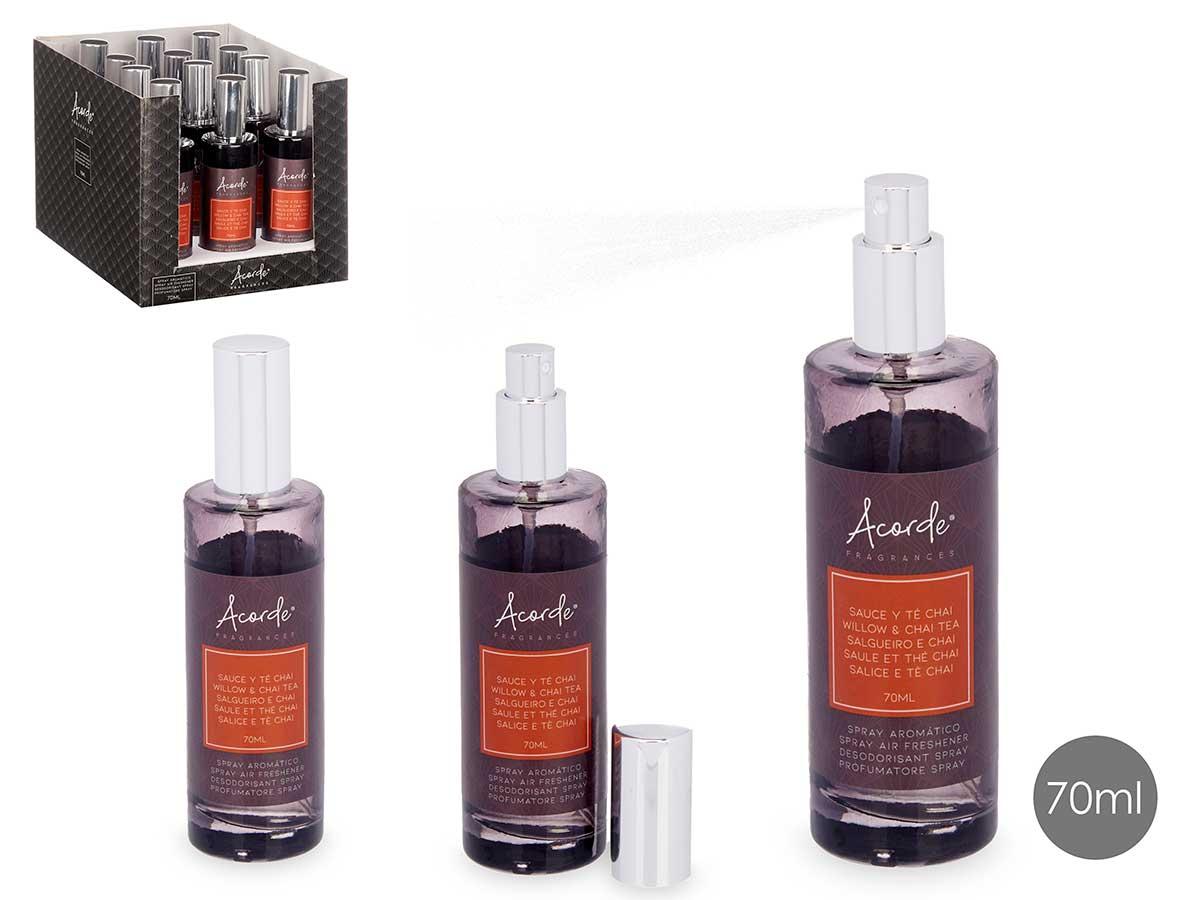 Acorde Aroma Hogar 70 ml Fragancia Sauce Y Té Chai (12 Unidades)