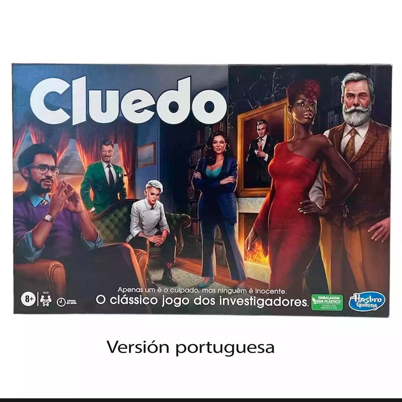 Hasbro Games F6420 Cluedo Refresh: Juego de Mesa de Misterio en Portugués (+8 años)