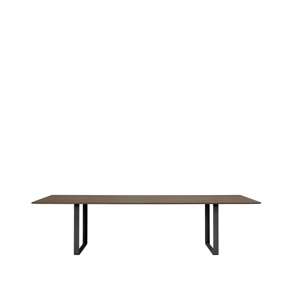 Mesa 70/70 295x108 cm Solid humod oak-Black