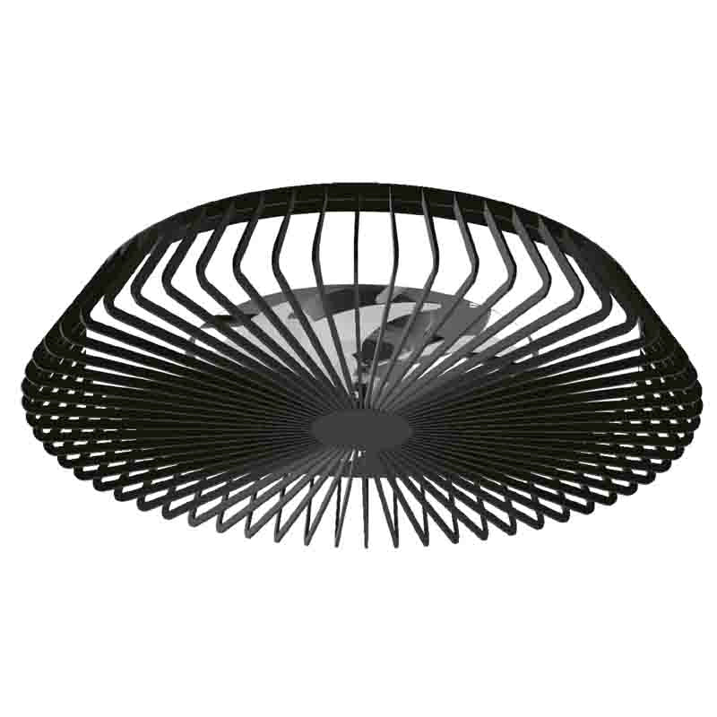 Mantra Himalaya Plafón LED Ventilador de techo negro 7121