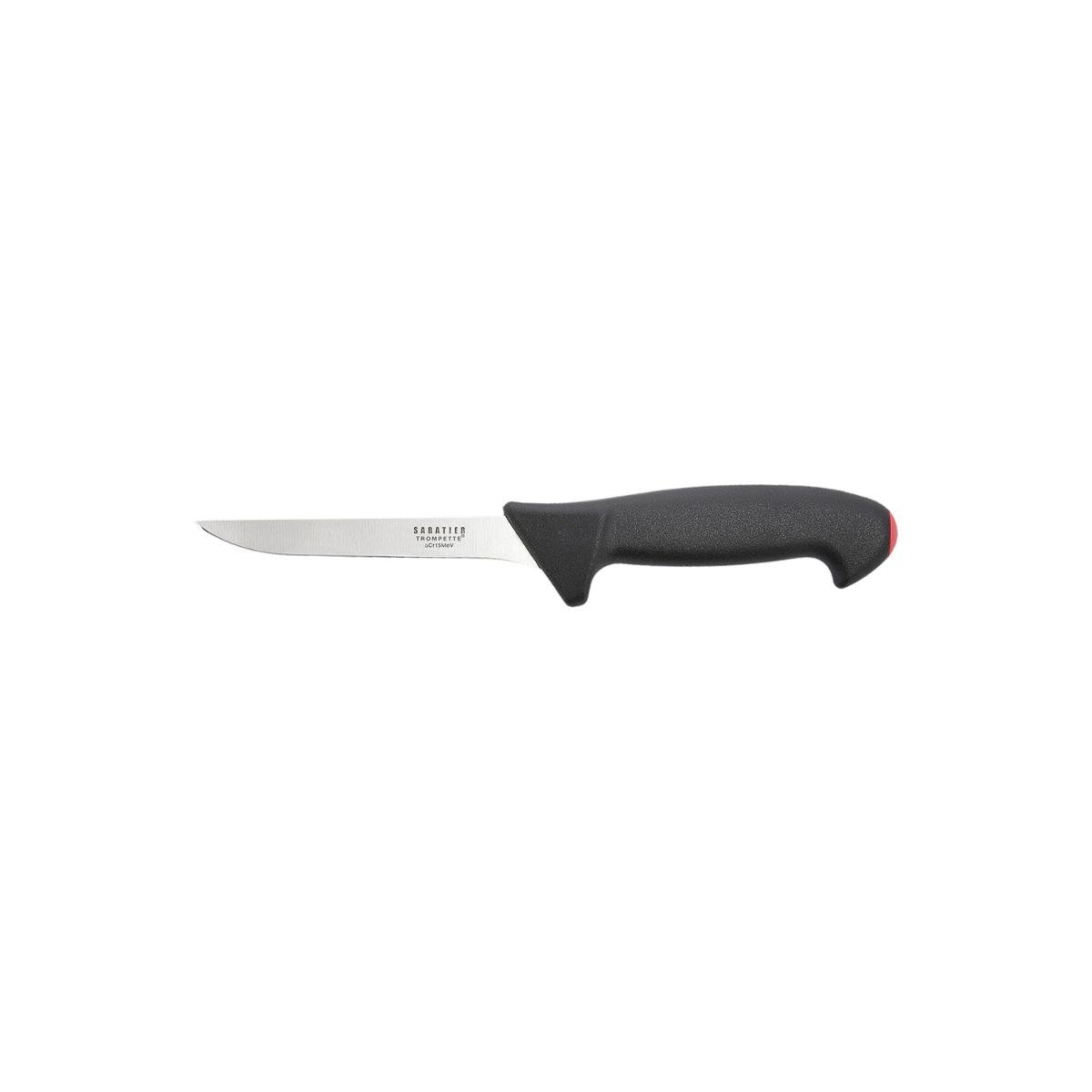 Sabatier Cuchillo para Sangrar Pro Tech 13 cm, Extra-afilado, Mango ergonómico, Acero Mov, 25 años garantía, Apto lavavajillas