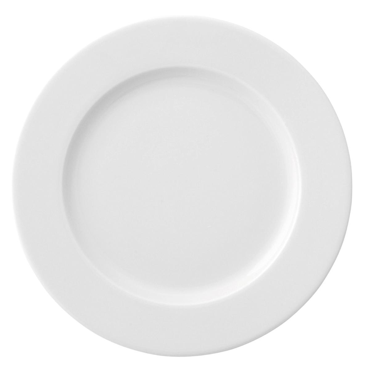 Ariane Plato Llano Porcelana Prime 21 cm Blanco Reforzado Profesional Alumina Apto Lavavajillas Microondas Horno Apilable