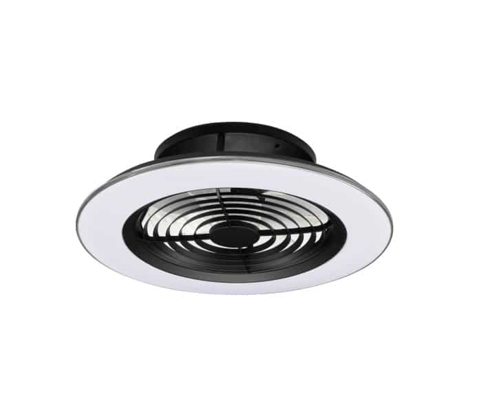 Mantra Alisio Plafón LED Ventilador negro 7800