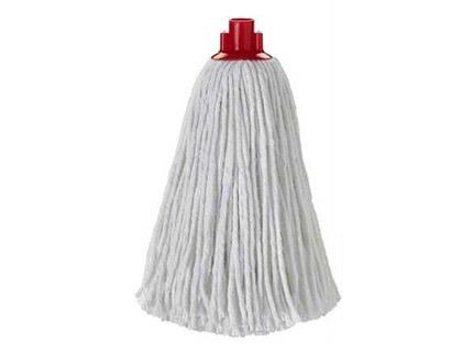 Blanca Fregona trenzada ultradrying de microfibras y celulosa con máxima absorción y secado, incluye adaptador universal