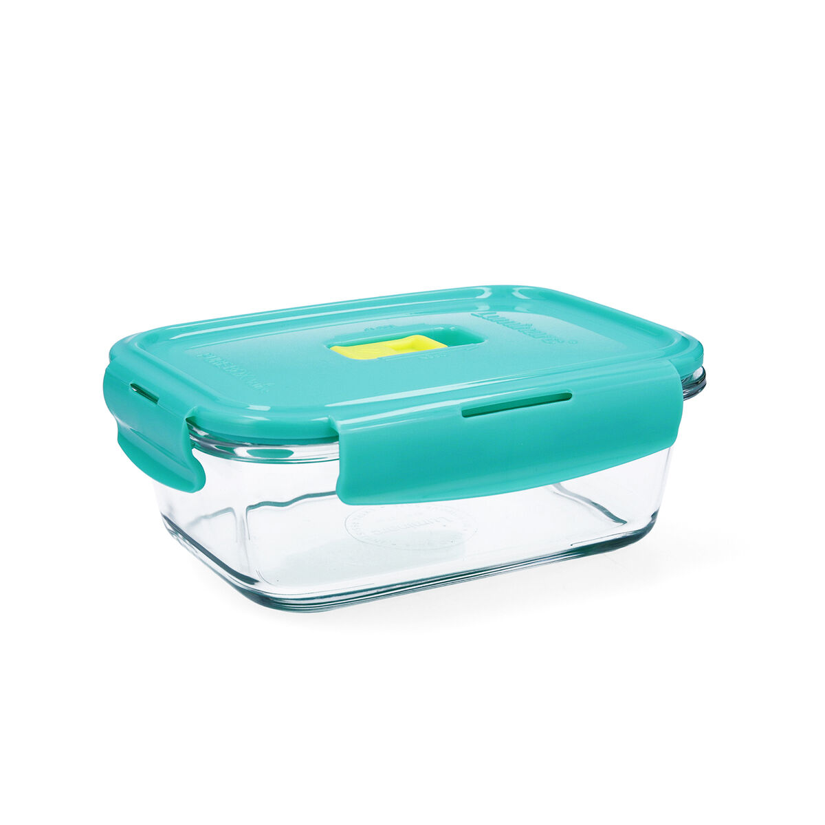 Luminarc Recipiente Hermético Rectangular Vidrio Pure Box Holy 82 cL, Apto Microondas y Lavavajillas