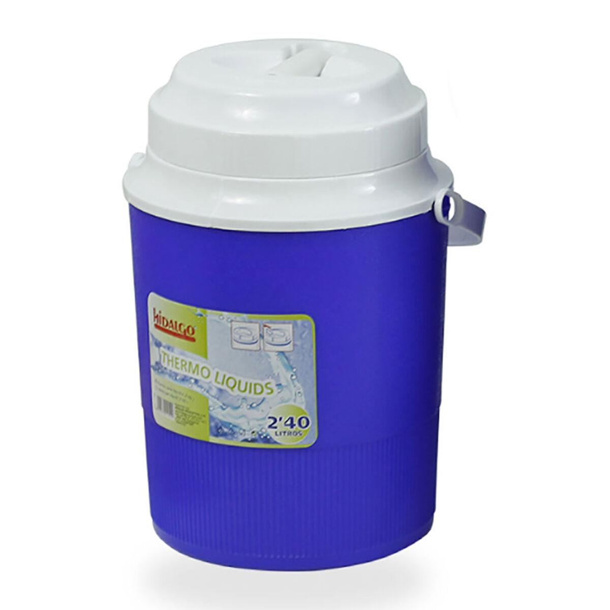 Hidalgo Termo para líquidos 2,4l Azul Ultratérmico Ø15x25cm