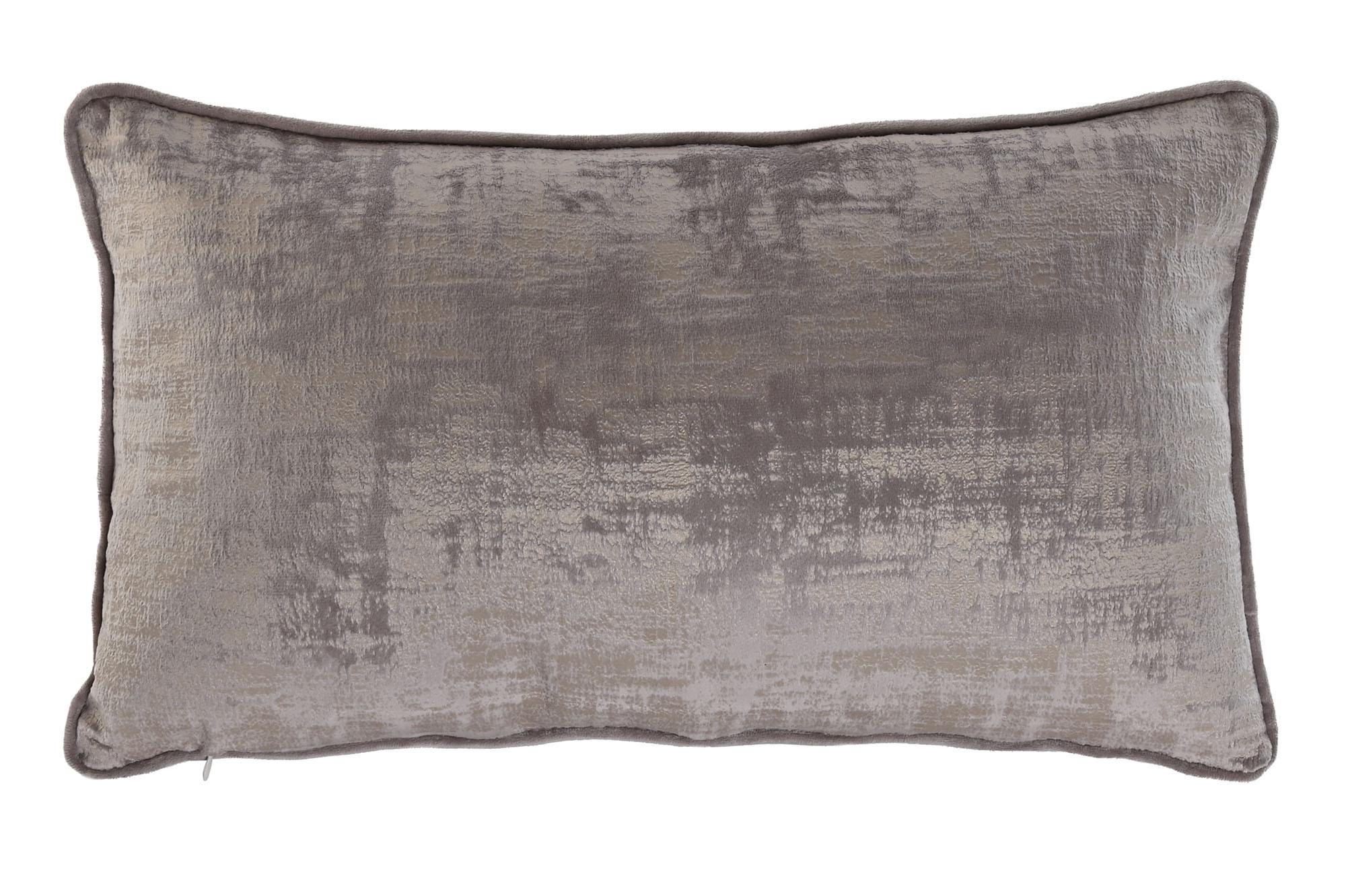 DKD Home Decor Cojín Urban Poliéster Rosa Palo con Cremallera 30x50 cm