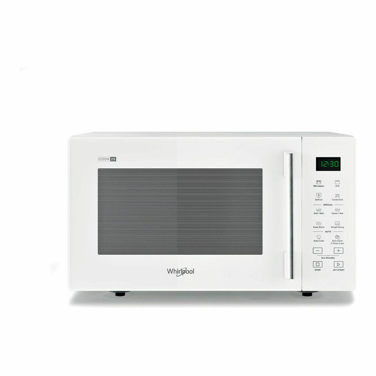 Microondas con Grill Whirlpool Corporation MWP254W 25L Blanco 900 W 25 L