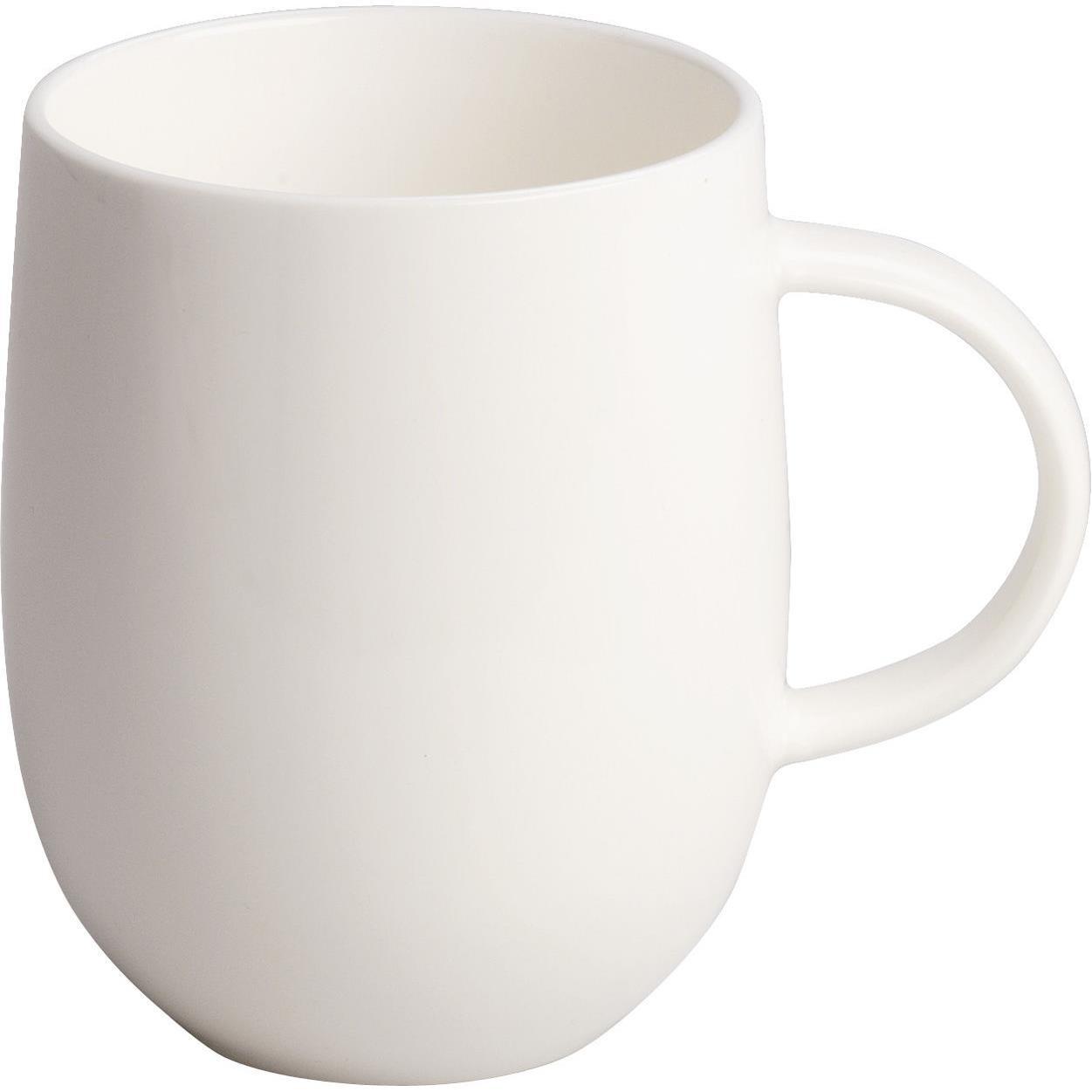 Alessi AGV29/89 All-Time Taza de Porcelana Bone China Juego de 4 Piezas