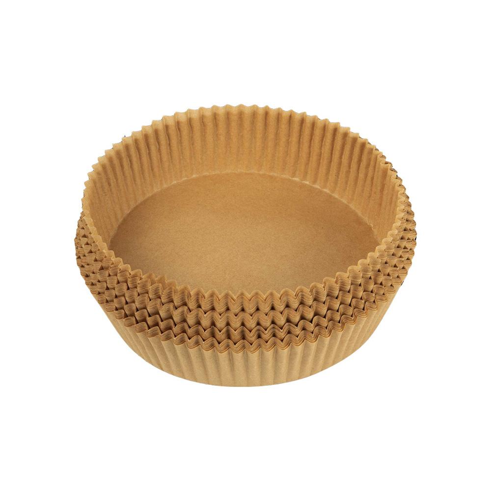 Masterpro Bandeja de papel para freidora de aire Ø16x4,5cm marrón Bgmp-7602 100 unid