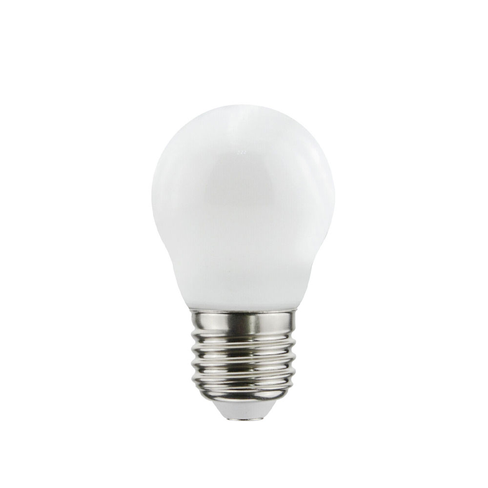 Bombilla Airam Filament LED-klot E27 Opal, p45, dimbar e27, 5w