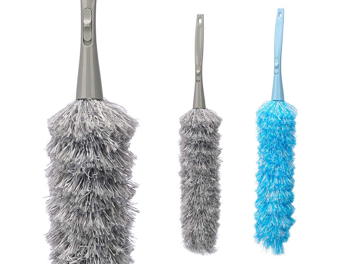 Arte Regal Plumero de Microfibra Azul y Gris, 64x6x12 cm (24 Unidades)