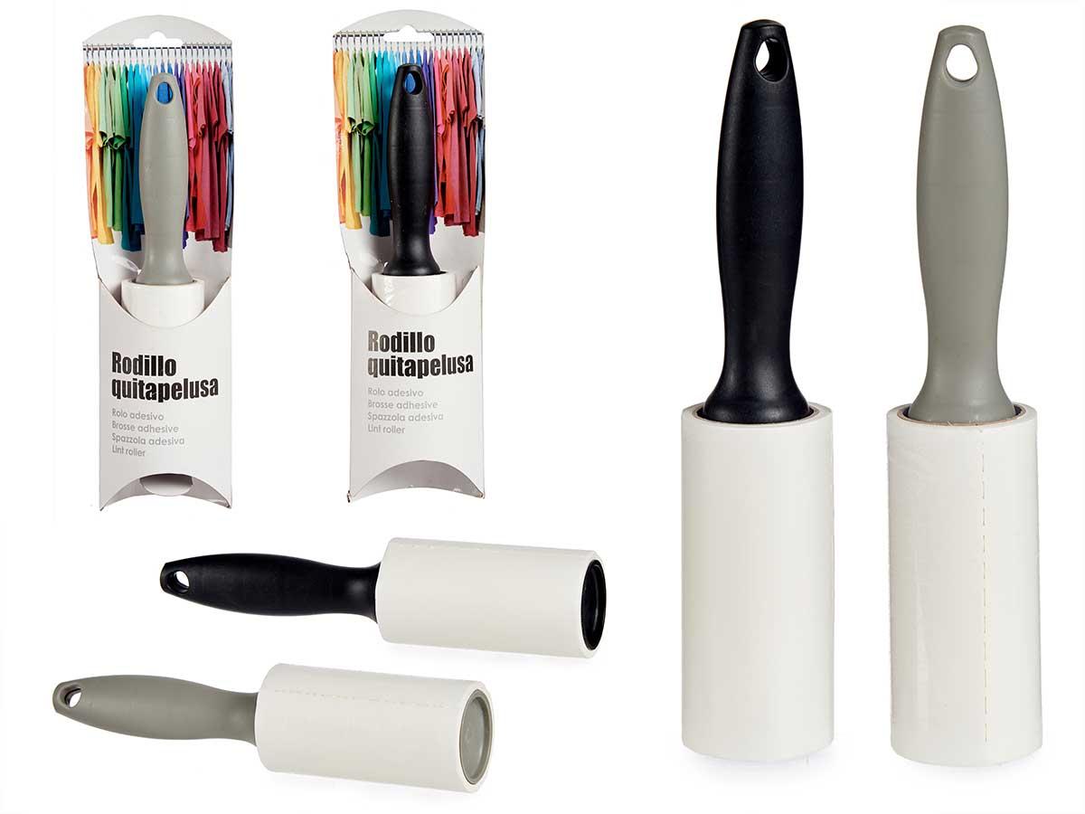 Arte Regal Rodillo Quitapelusas Surtidos Colores, 5x22x5 cm, Gris/Negro, 63 Hojas (24 Unidades)