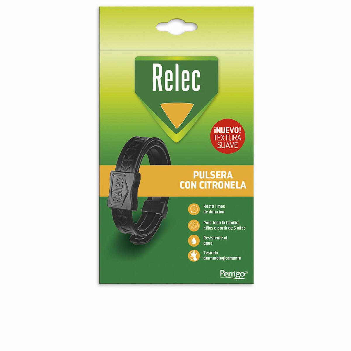 Relec Pulsera Antimosquitos Adulto Negra 1 Unidad