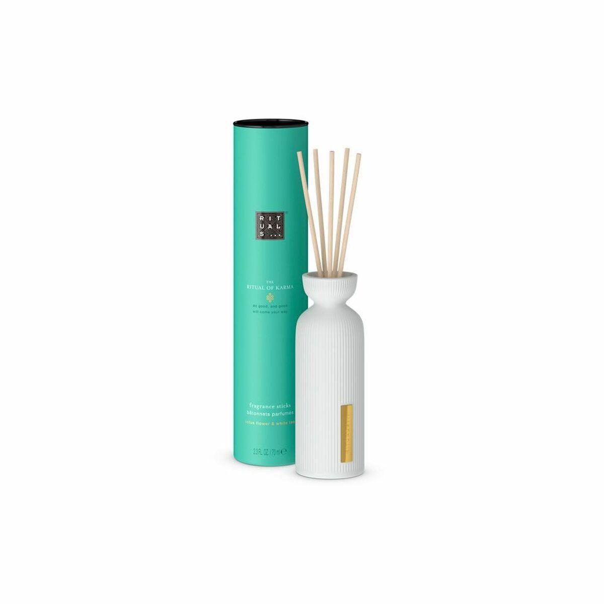 Rituals The Ritual of Karma Fragrance Sticks Ambientador Loto Sagrado y Té Blanco, 70 ml. Dura 3 meses.