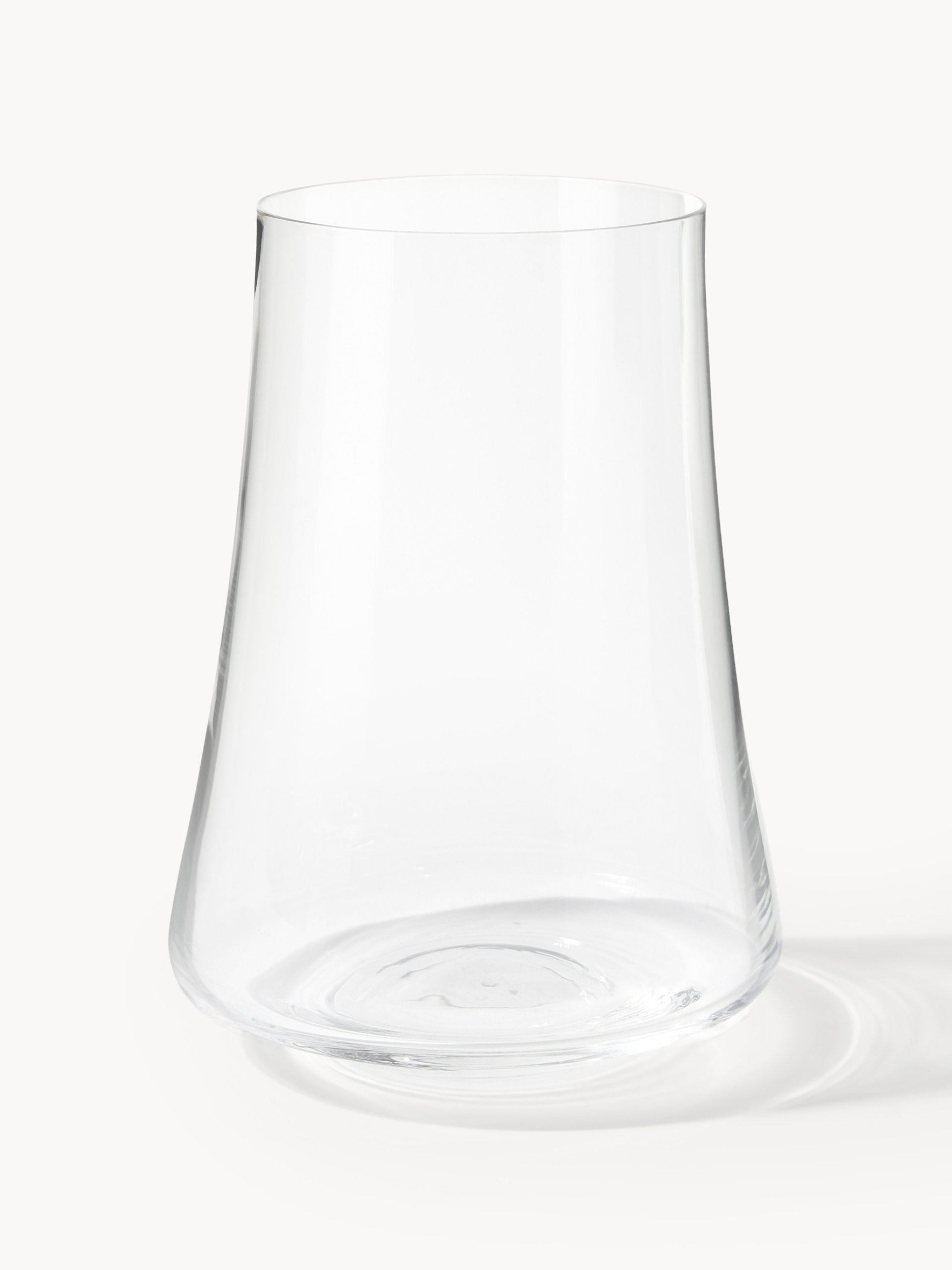 Vasos de agua de cristal Gwenda, 6 uds.