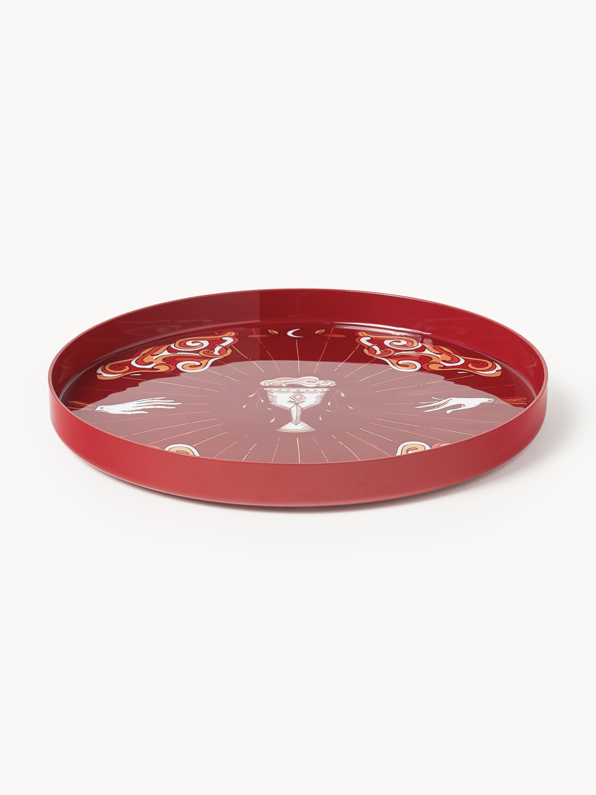 Bandeja decorativa Mystic, Ø 22 cm