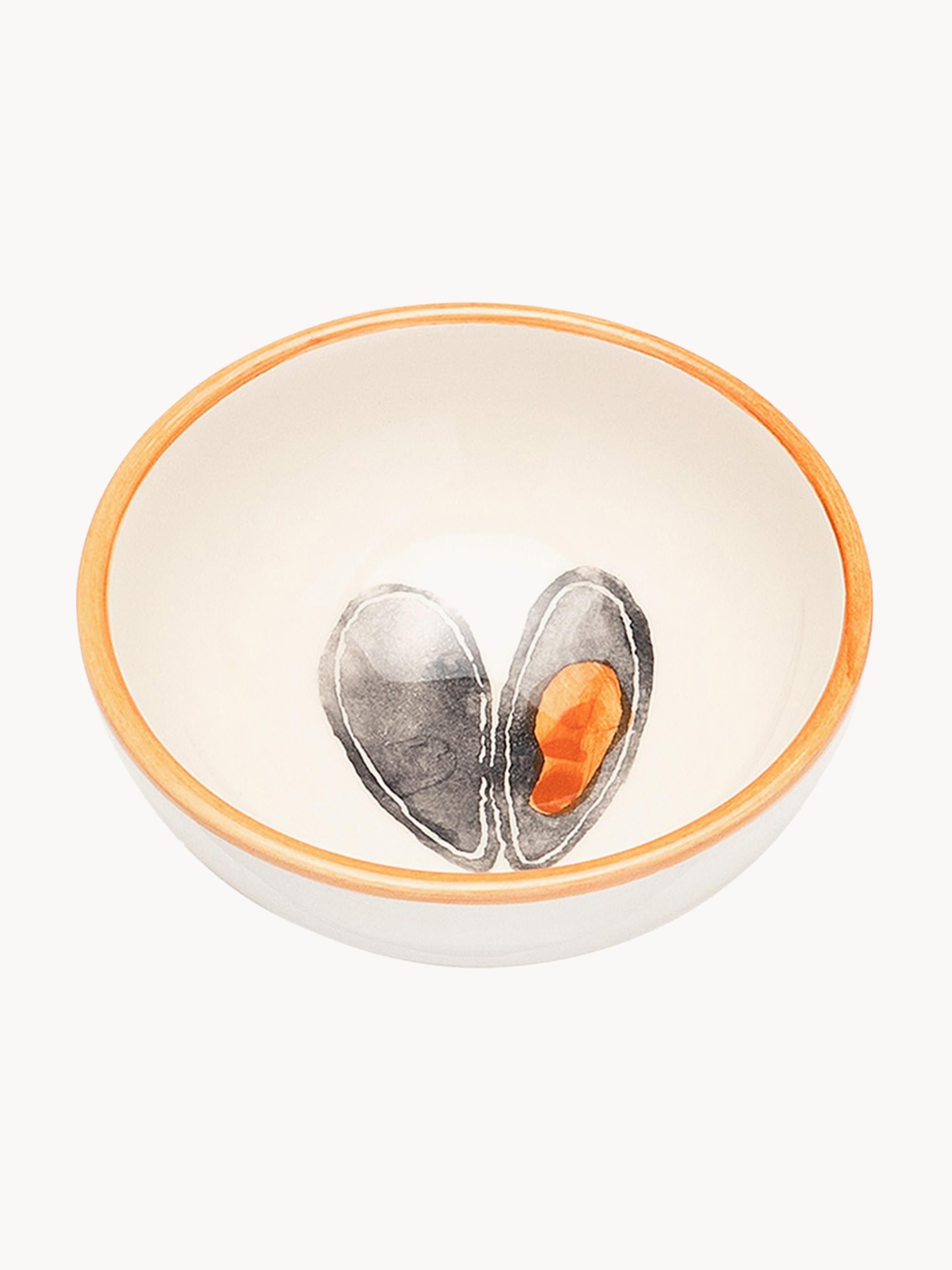 Cuenco pequeño pintado a mano Moules