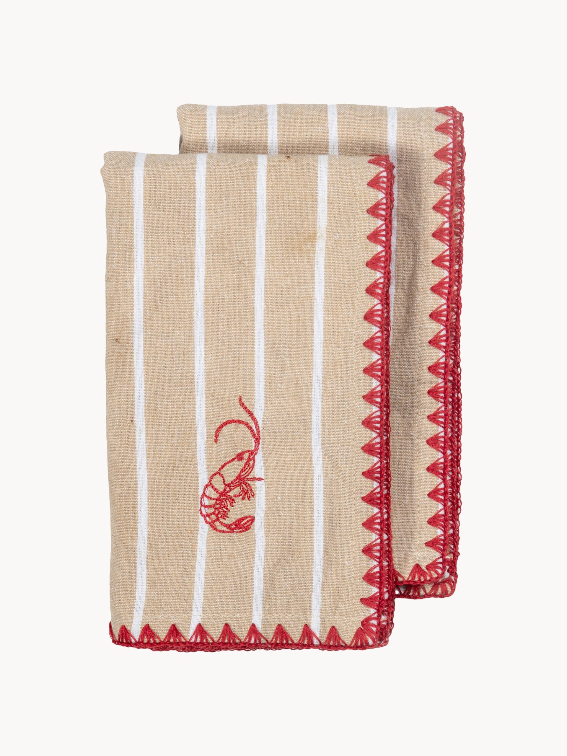 Servilletas de algodón Bubba, 4 piezas