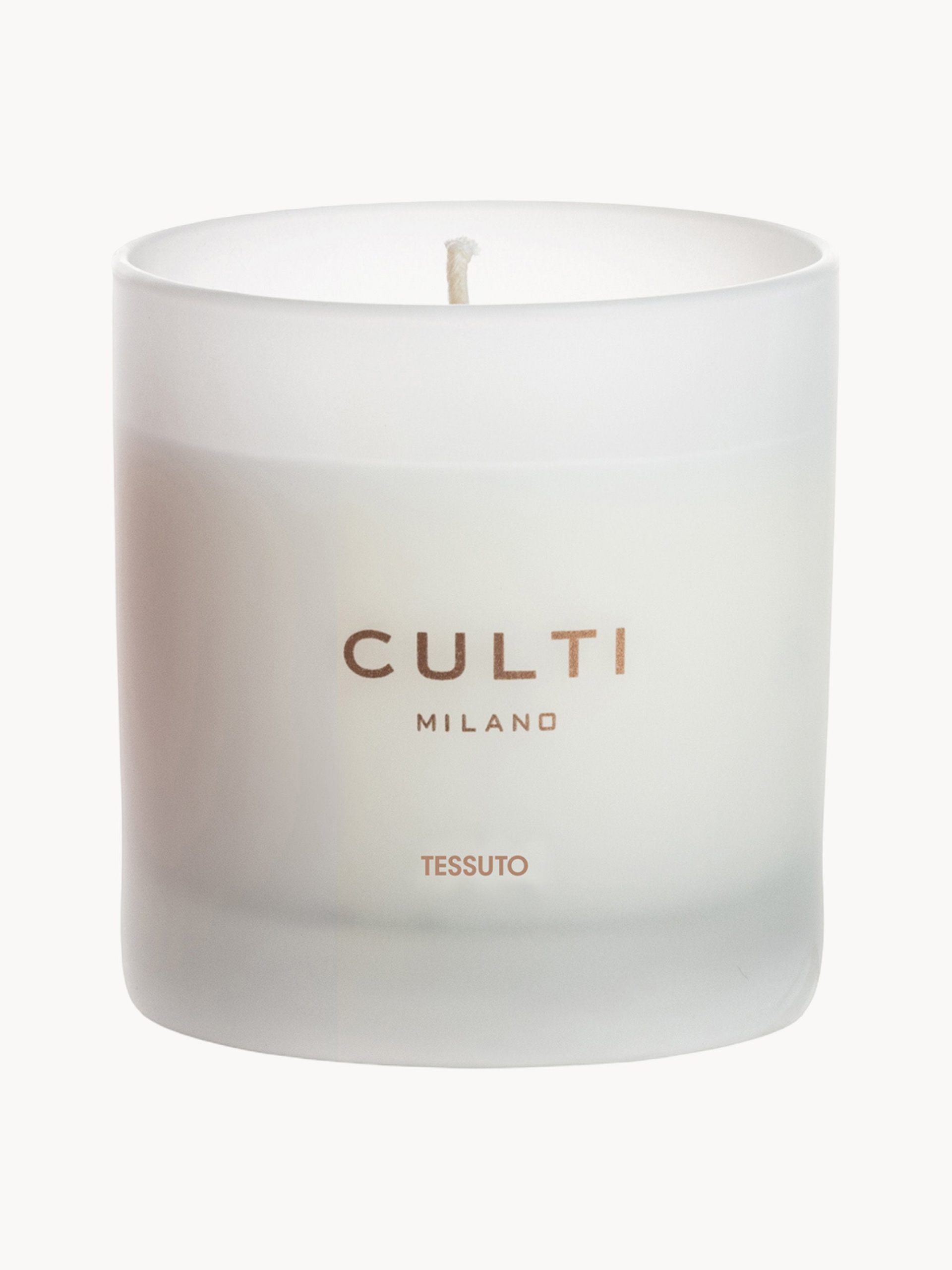 Vela perfumada Tessuto (Cassis Leaves, White Musk)