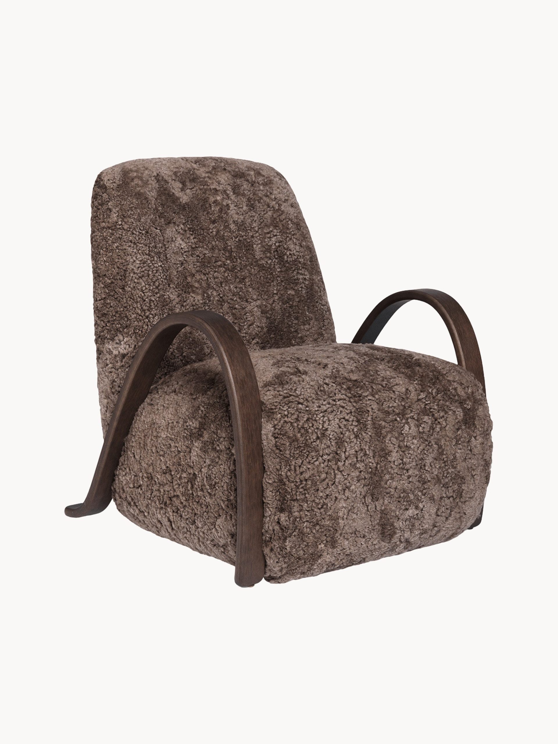 Sillón de piel de oveja Buur