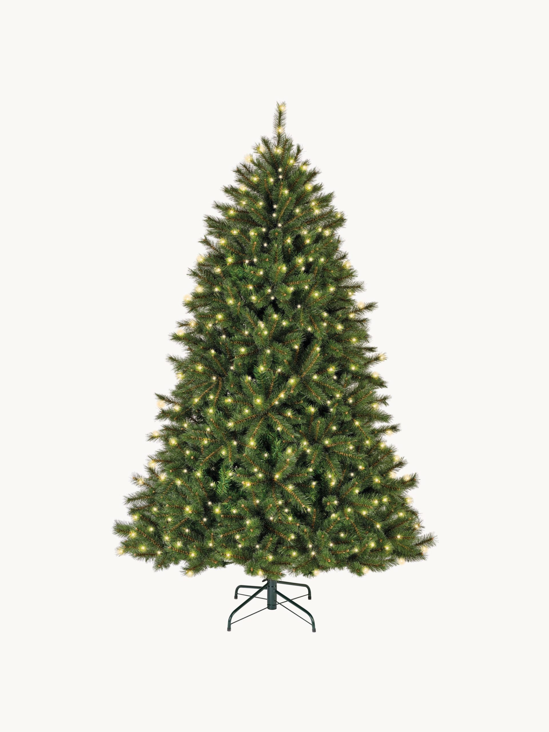 Árbol de Navidad artesanal LED para interior Malmö, tamaños diferentes