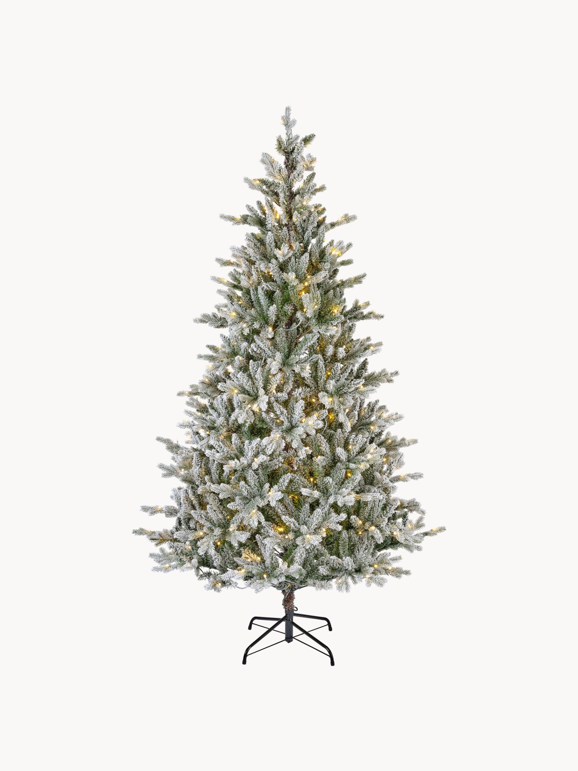 Árbol de Navidad artesanal LED para interior Allison, tamaños diferentes