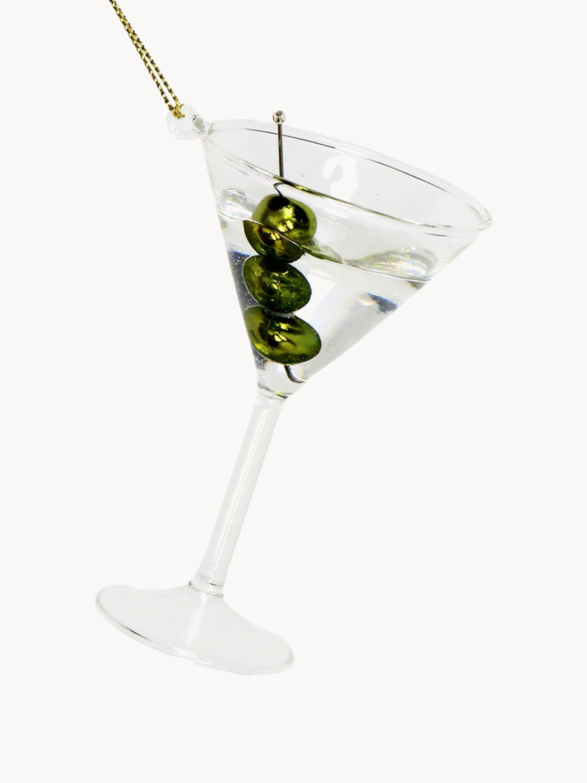 Adorno navideño Cocktail Martini
