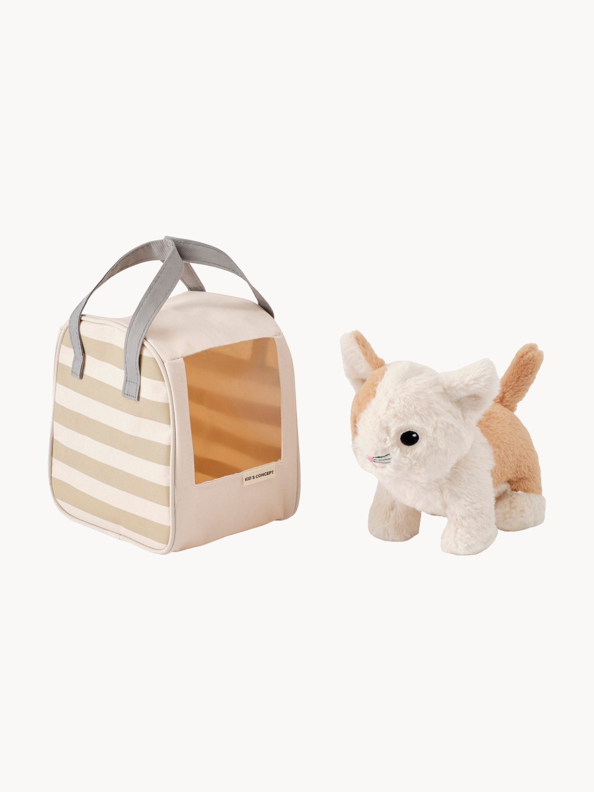 Peluche con bolsa Kitty