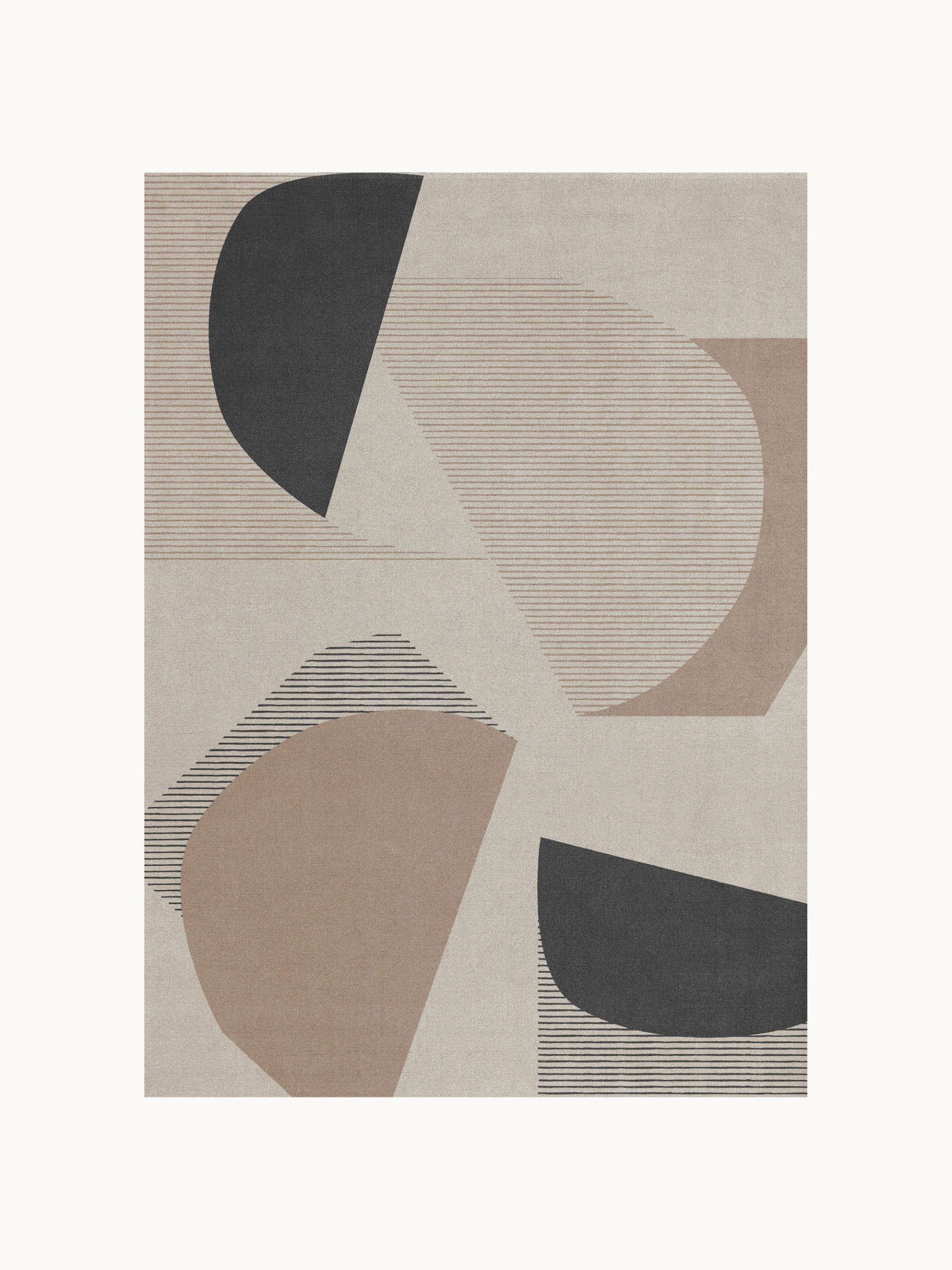 Alfombra artesanal de lana Birch