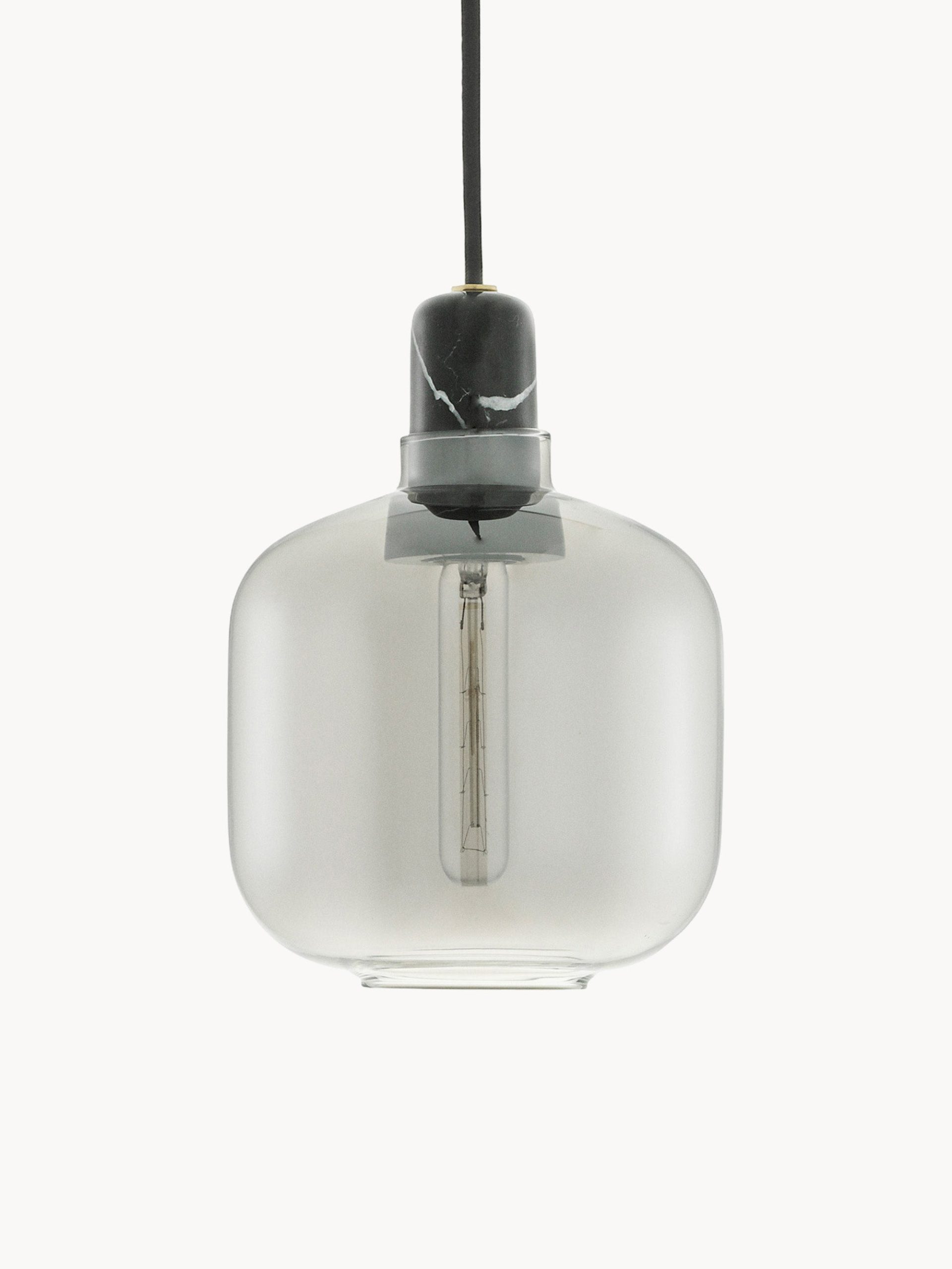 Lámpara de techo pequeña de mármol Amp