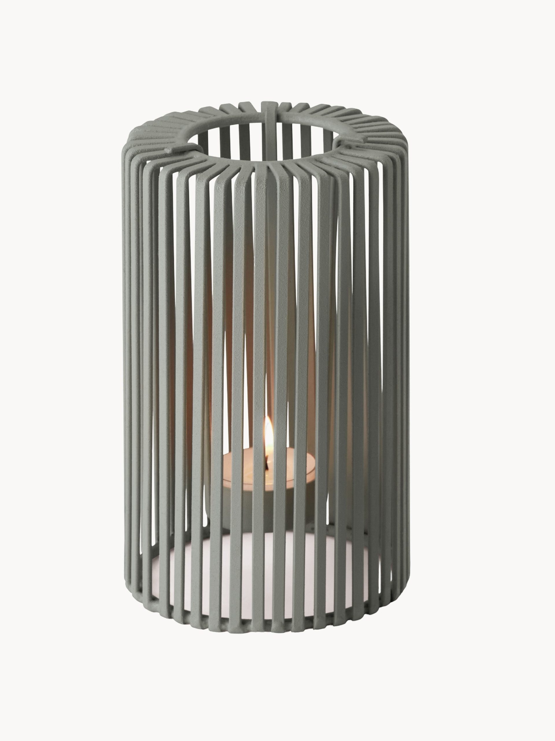 Candelabro de metal Oslo, 17 cm