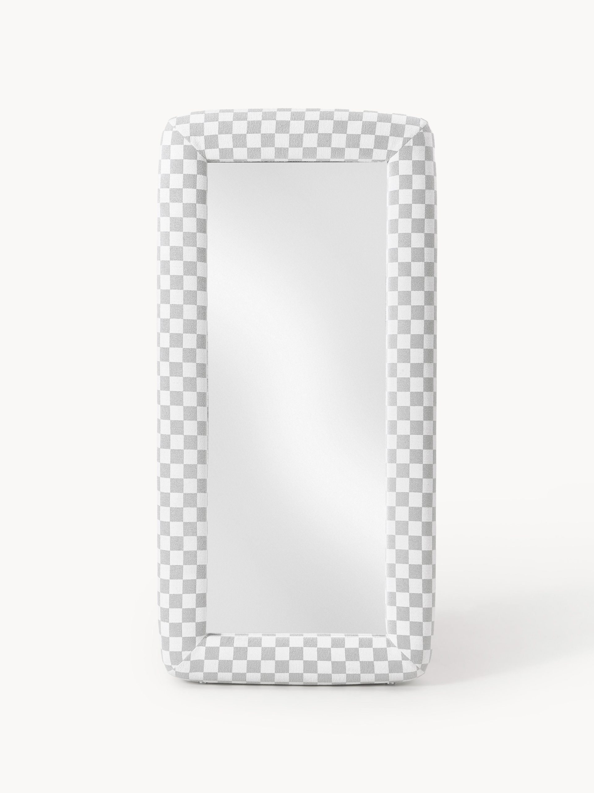 Westwing | Crosby Studios, espejo de pie con marco tapizado Glace