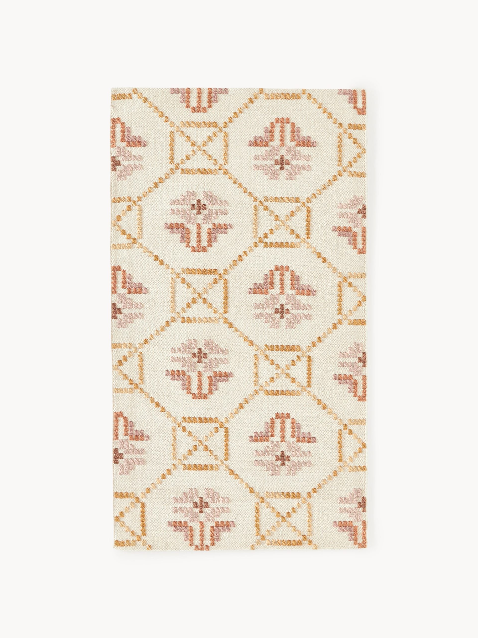 Alfombra artesanal de lana Nava