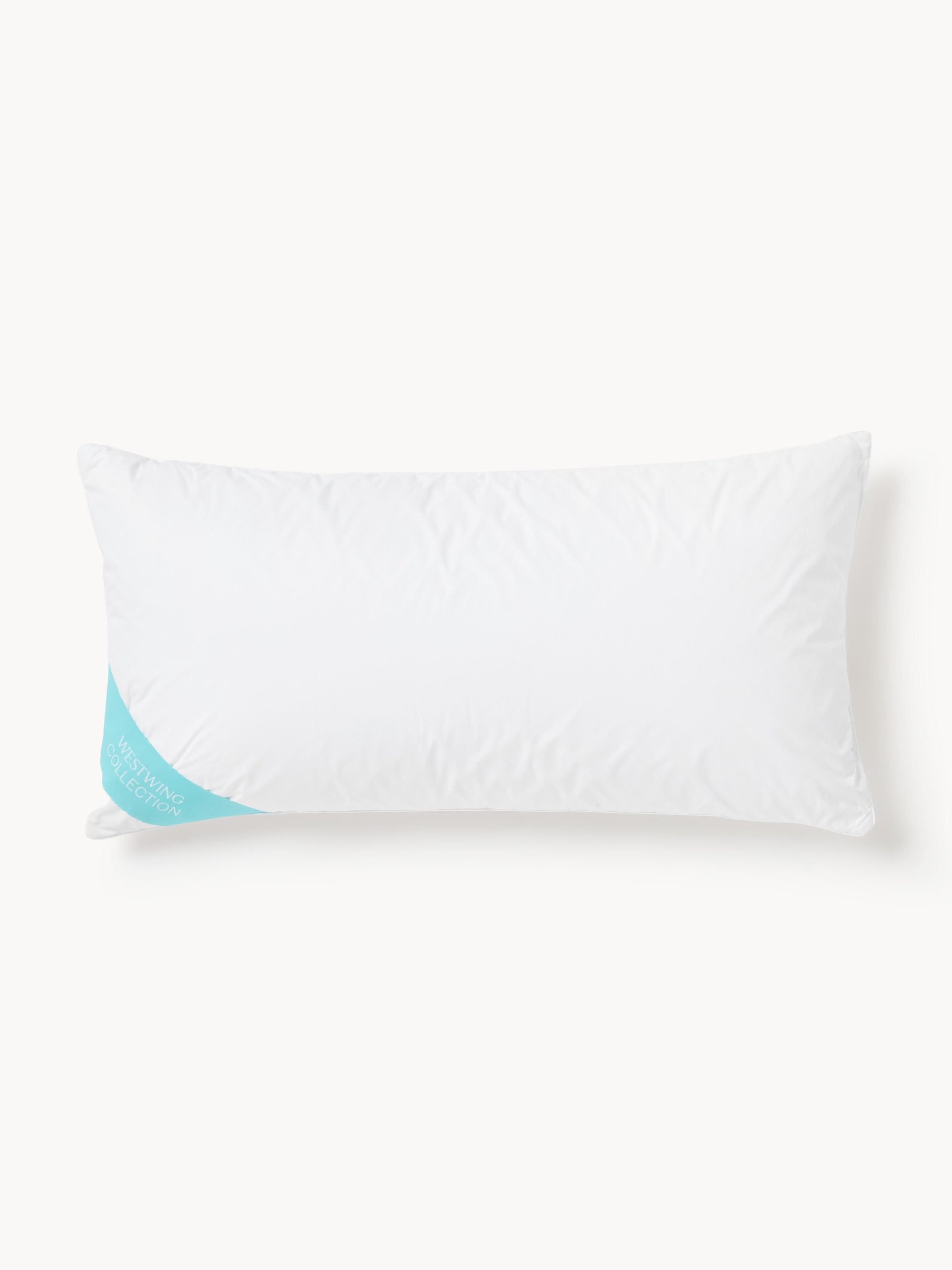 Almohada media de plumas y plumón Tibor